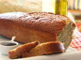 Cake huile d’olive bergamote et pavot