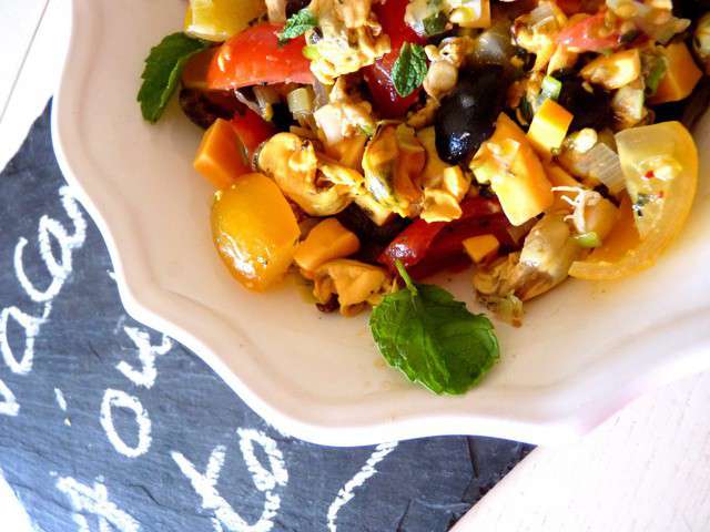 Recettes de Salade de moules