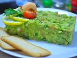 Tartare d'Avocat et de Crevettes