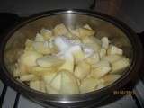 Simple compote de pommes