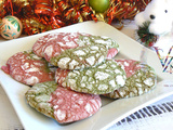 Crinkles Cookies aux couleurs de Noël