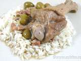 Manchons de canard aux olives vertes et lardons | Une cuisine pour Voozenoo