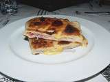 Naans jambon fromage