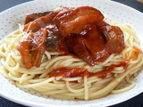 Pâtes aux aubergines