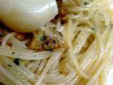 Spaghetti al'aglio e olio