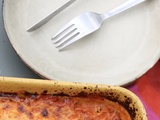 Courgettes ? oui mais en lasagnes avec ricotta, tomates, un plat ensoleillé, délicieux et végétarien