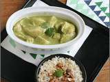 Hariyali murgh massala, poulet curry vert