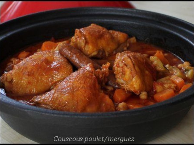 Semoule au poulet et légumes surgelés Picard