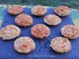 Mini-quiches chair de crabe-comté