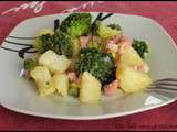 Salade de pommes de terre et brocolis