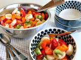 Salade de fruits pétillante