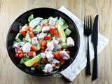 Salade des Vahinés {Saumon & Légumes Croquants}