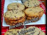 Biscuits Chocolat Noisettes