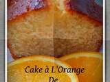 Cake à l’Orange De Pierre Hermé