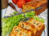Cake Au Cheddar, Chorizo, Olive & à La Bière