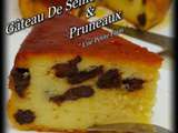 Gâteau De Semoule, Caramel & Pruneaux