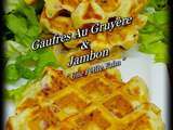 Gaufres Au Gruyère & Jambon
