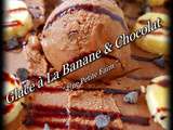 Glace à La Banane & Chocolat