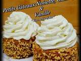 Petits Gâteaux Noisette, Gianduja & Vanille
