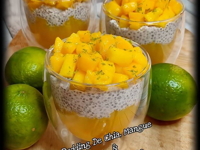 Recette Chia pudding à la mangue (facile, rapide)