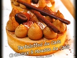 Tartelettes Au Café, Crémeux & Mousse Au Café