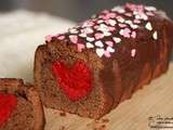 Cake surprise chocolat-framboise