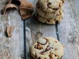 Cookies aux Noix & Éclats de caramel au beurre salé