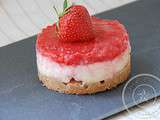Cheesecake aux fraises de Phalempin