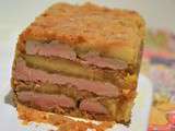 Terrine de foie gras aux pommes caramélisées et pain d'épices