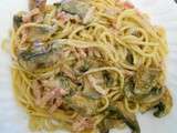 Spaghettis carbonara - Culino Versions