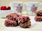 Flapjacks aux framboises - Une ribambelle d'histoires