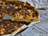 Quiche au cantal, courge et lardons - Une ribambelle d'histoires