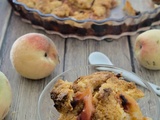 Samossas poivron et chèvre - Cobbler aux pêches - Une ribambelle d'histoires