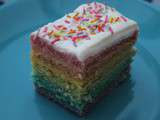 Beautiful rainbow cake