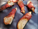 Bouchées de poires au bacon