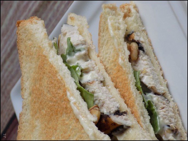 Recettes De Club Sandwich Et Poulet