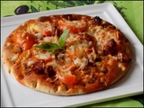 Pizza tomate chorizo