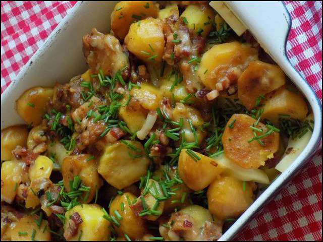 Recettes de Pomme de terre et Lardons