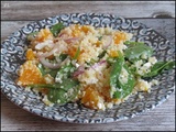 Salade de semoule aux agrumes et feta