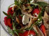 Salade poulet fraises feta