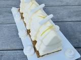 Buche glacee facon tarte au citron meringuee