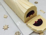 Buche legere fromage blanc framboises avec ou sans gluten