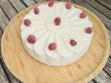 Cheese cake flower citron framboise