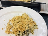 Crumble de blettes aux noisettes et feta