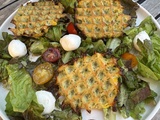 Galettes courgettes ail et persil