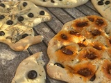 Minis foccacias a partager
