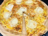 Quiches carottes rapees et chevre