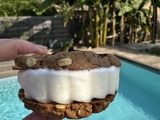 Sandwichs glaces a la vanille
