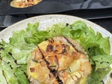 Tartelettes aux carottes rapees bacon et chevre
