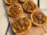Tartelettes aux mirabelles caramel beurre sale